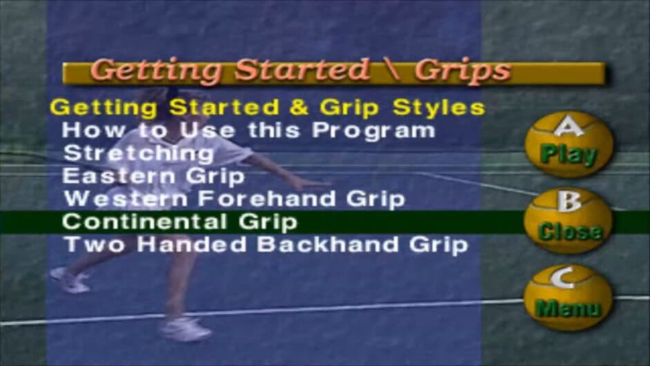 ESPN Let's Play Tennis screenshot