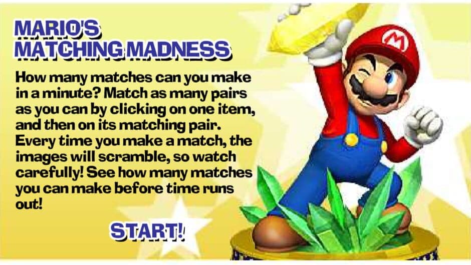 Mario's Matching Madness screenshot