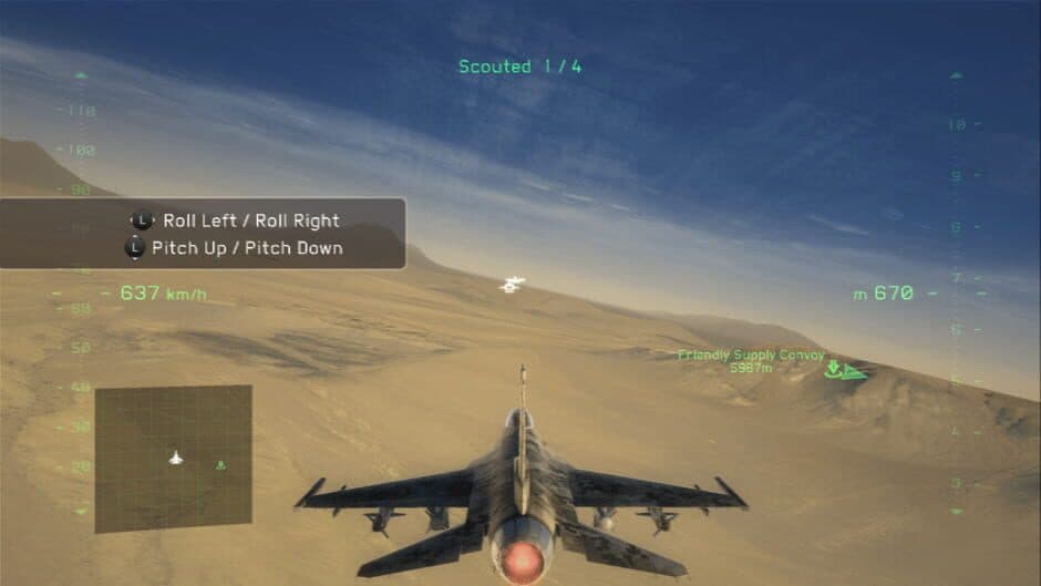 Tom Clancy's H.A.W.X 2 screenshot