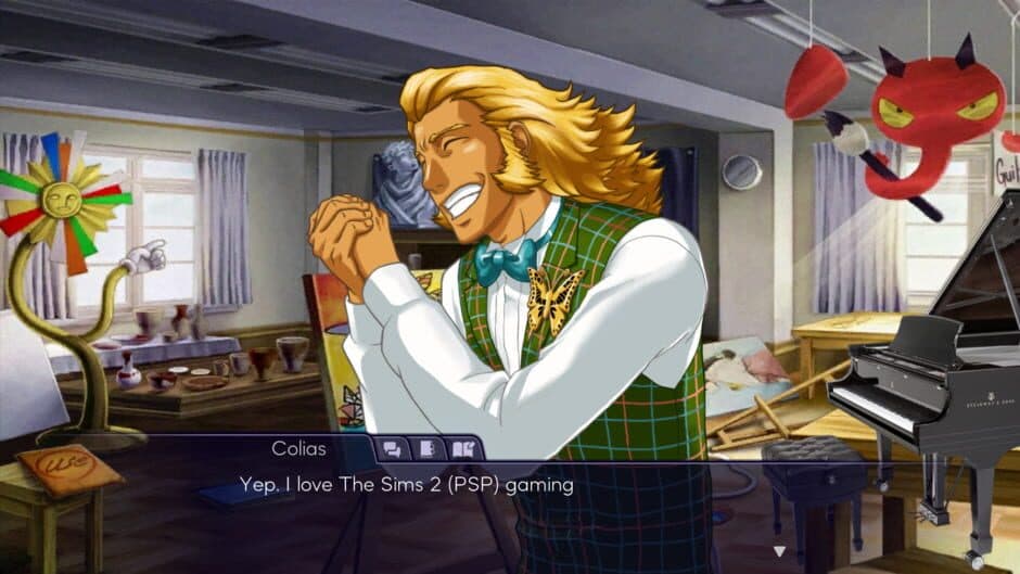 Ace Attorney Investigations 0: Quercus Alba Dating Simulator screenshot