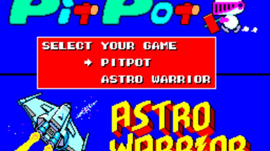 Astro Warrior/Pit Pot screenshot