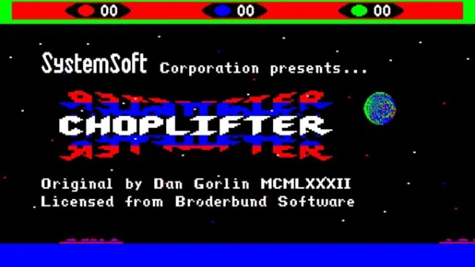Choplifter! screenshot
