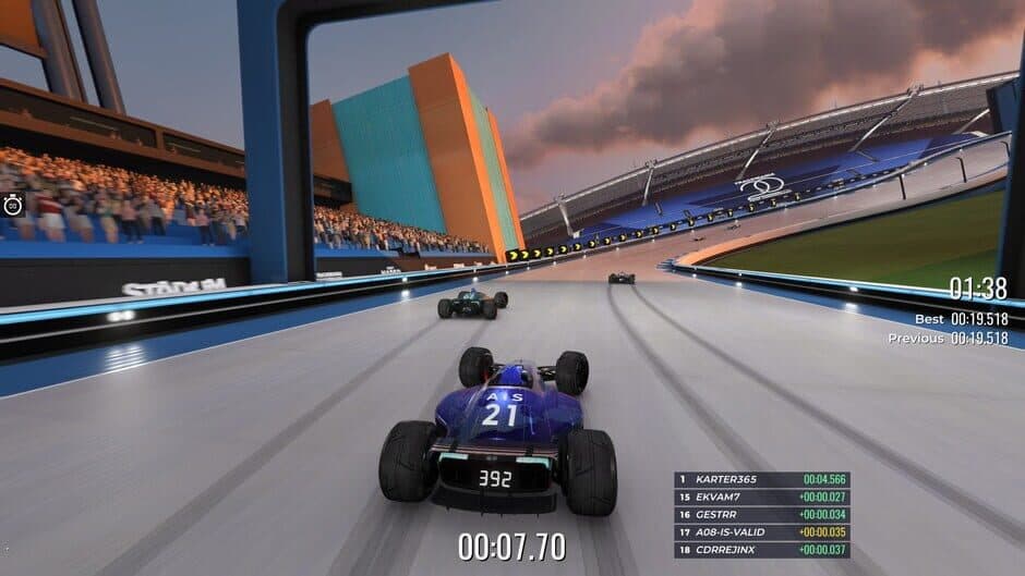 Trackmania screenshot