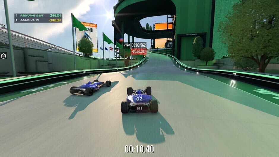Trackmania screenshot