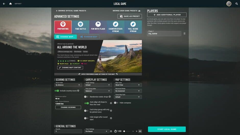 Geotastic screenshot