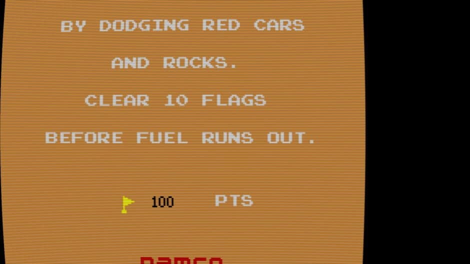 Rally-X screenshot