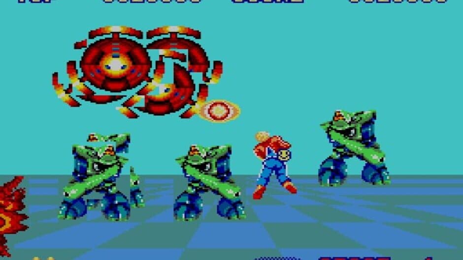 Space Harrier screenshot