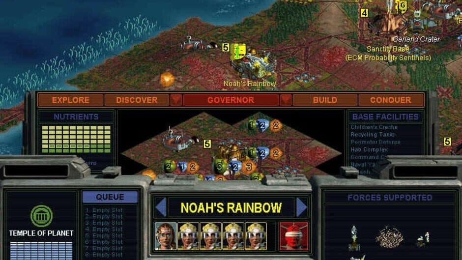 Sid Meier's Alpha Centauri screenshot