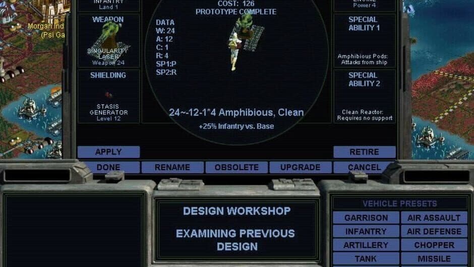 Sid Meier's Alpha Centauri screenshot