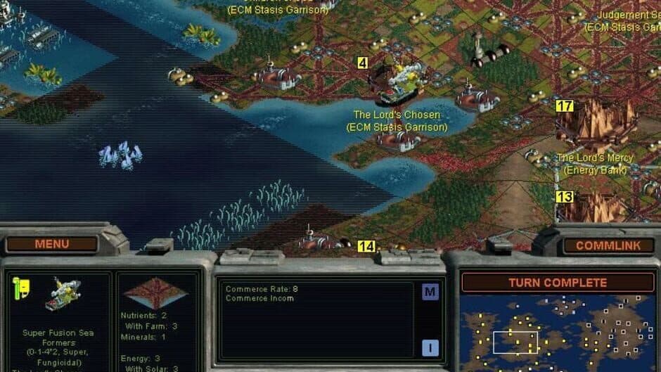 Sid Meier's Alpha Centauri screenshot