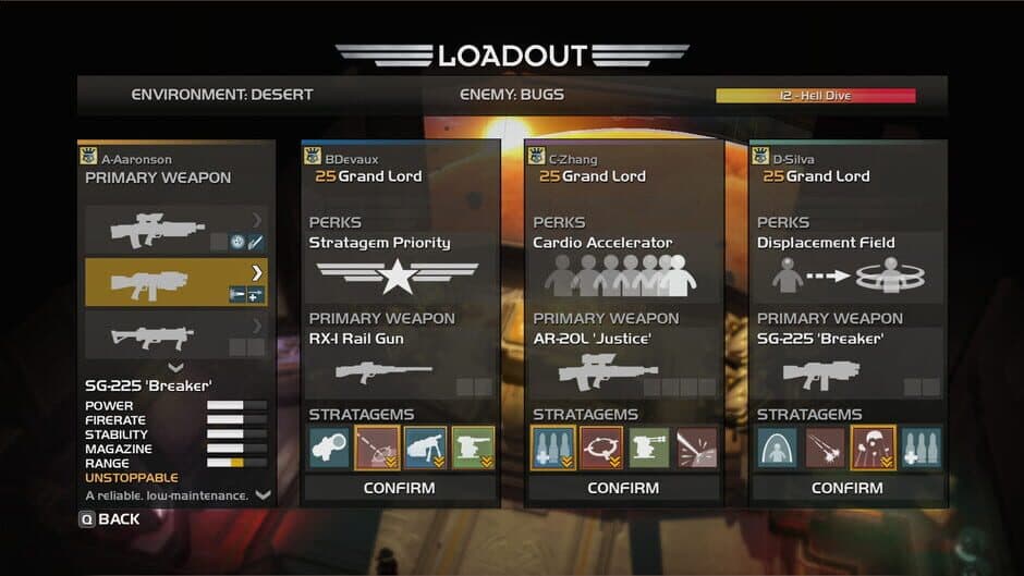 Helldivers screenshot