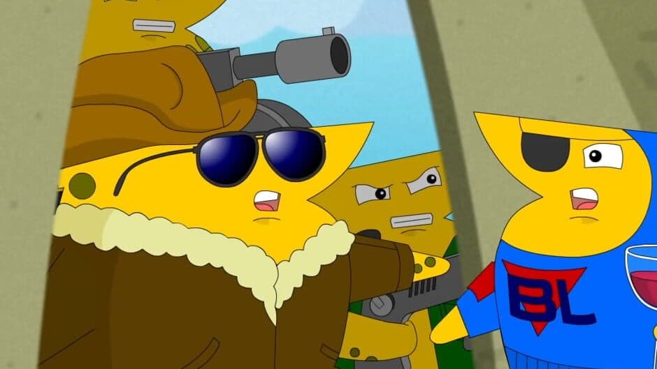 Blue Laserdisc Challenge screenshot