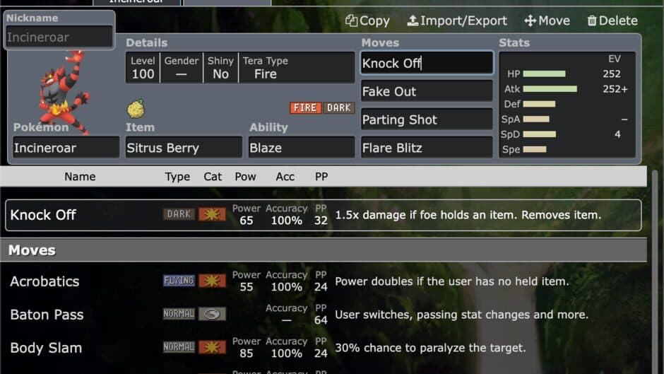 Pokémon Showdown screenshot
