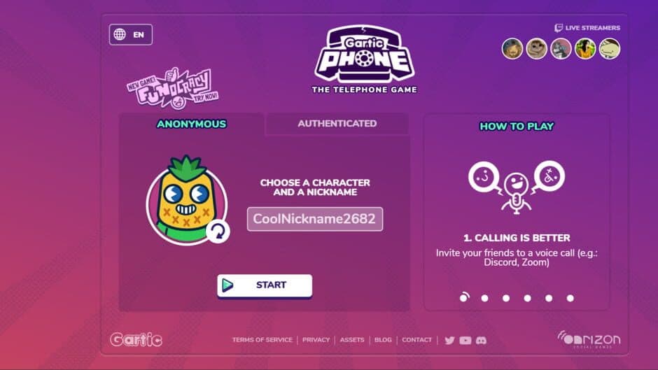 Gartic Phone screenshot