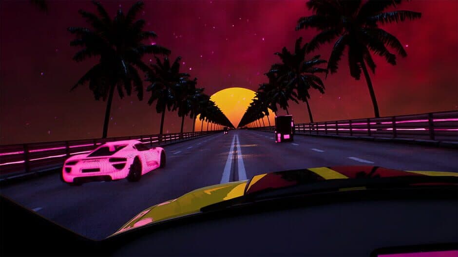 Synthwave Burnout VR screenshot