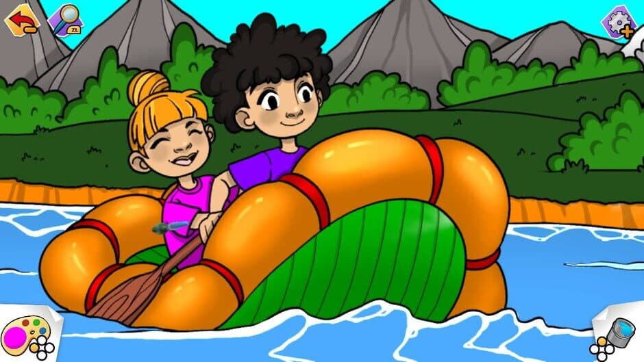 Coloring Book: Adventure Bundle - 90 Drawings screenshot