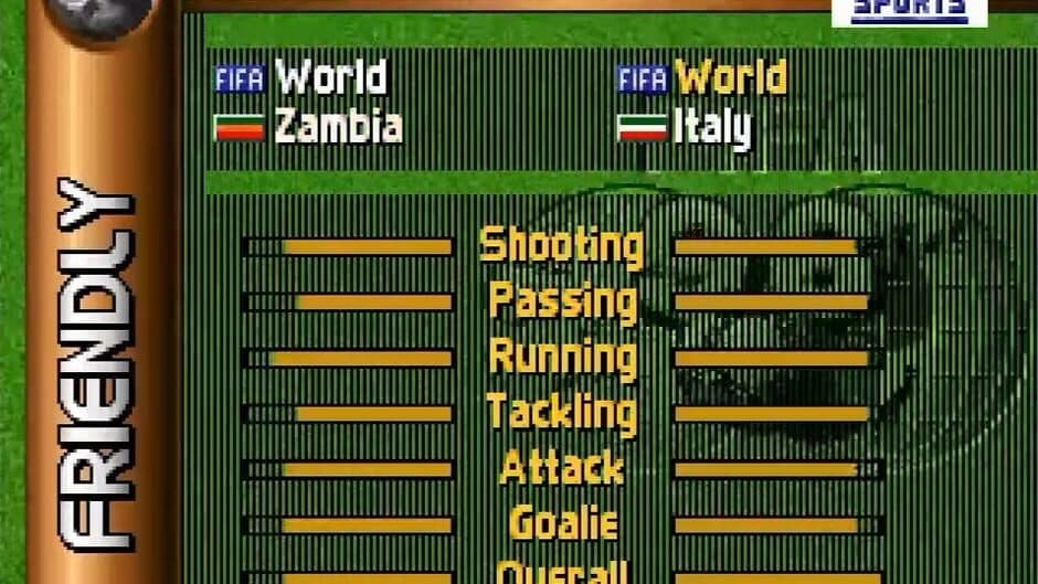 FIFA Soccer 96 screenshot