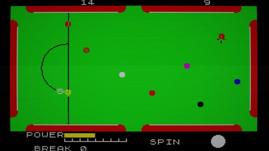 Steve Davis Snooker screenshot