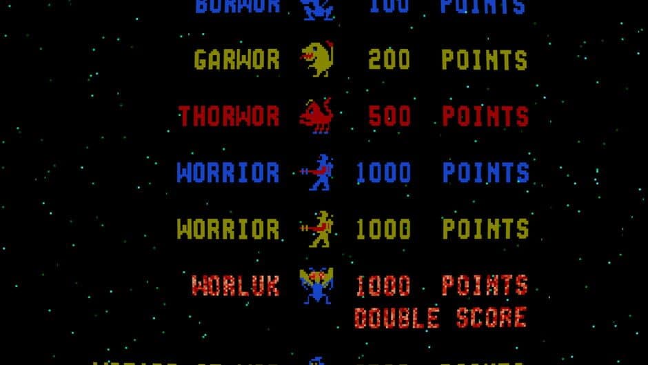 Wizard of Wor screenshot