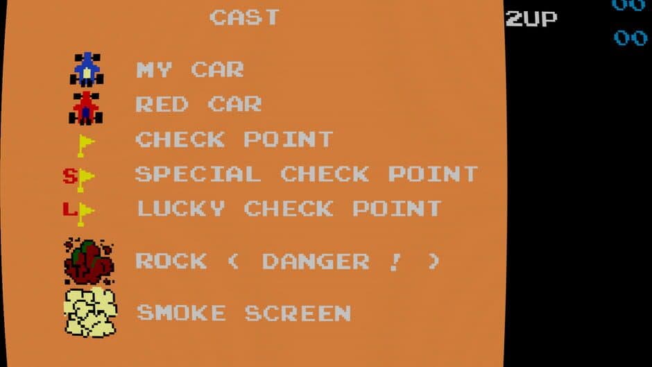 New Rally-X screenshot