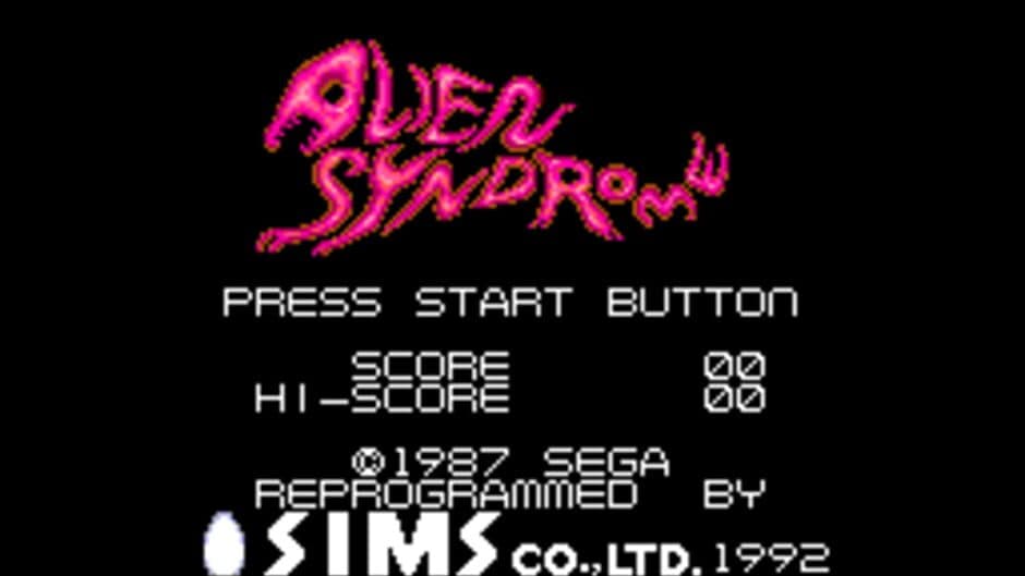 Alien Syndrome GG2SMS screenshot