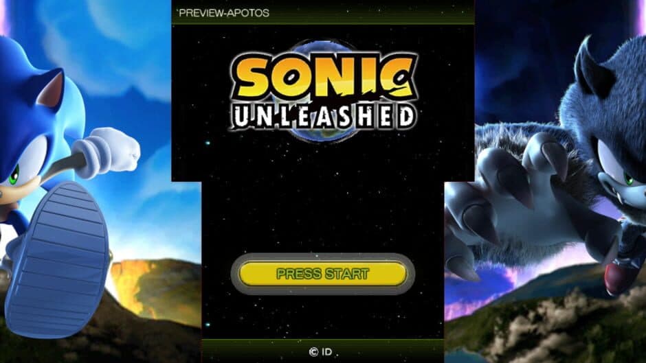 Sonic Unleashed 3DS screenshot