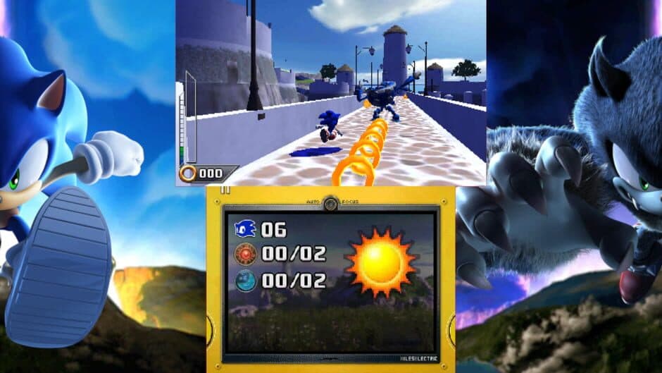 Sonic Unleashed 3DS screenshot