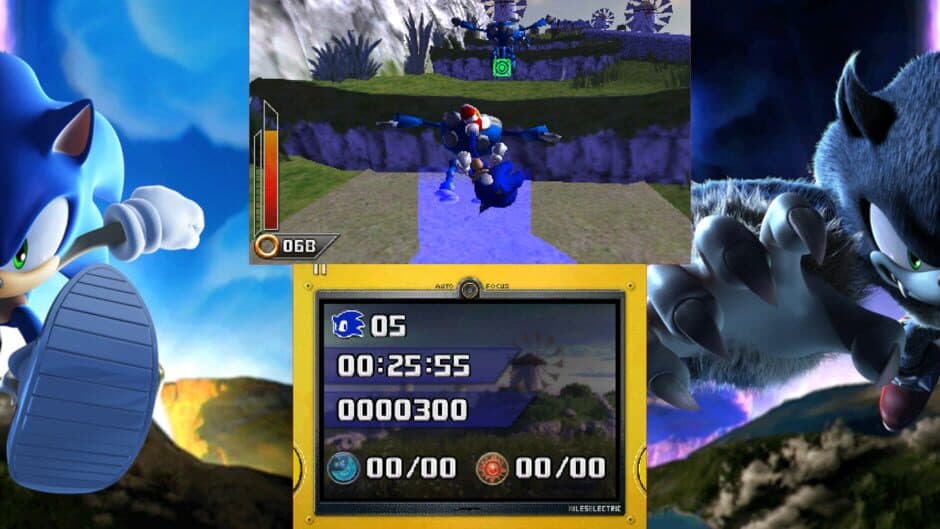 Sonic Unleashed 3DS screenshot