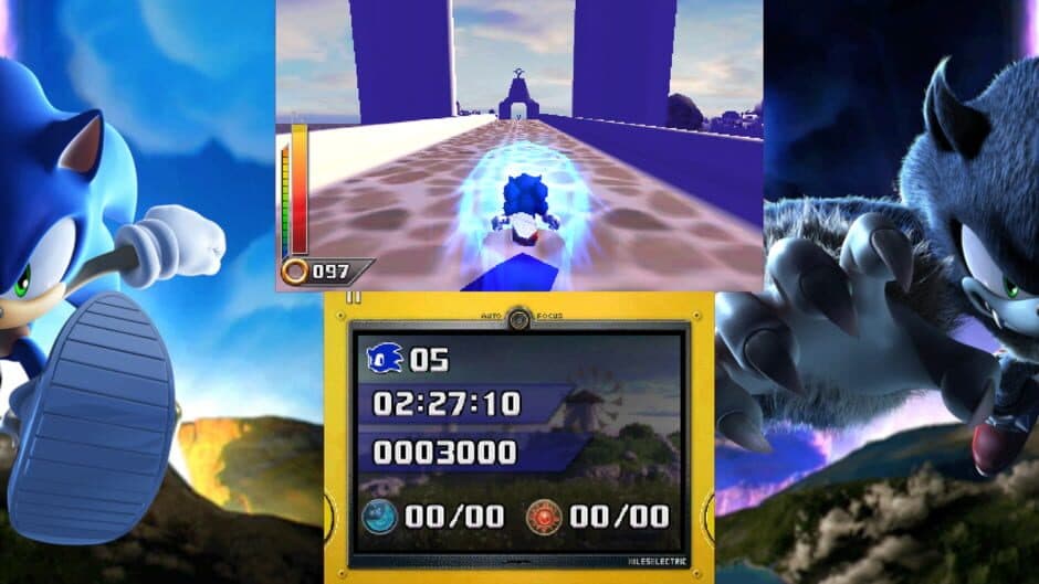Sonic Unleashed 3DS screenshot
