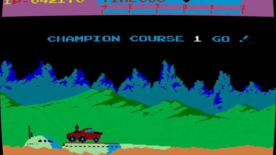 Moon Patrol screenshot