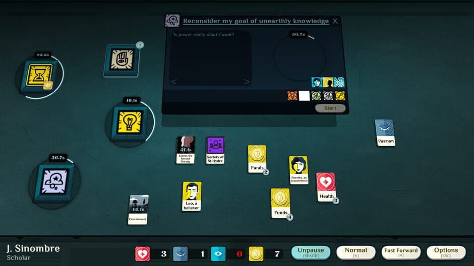 Cultist Simulator screenshot