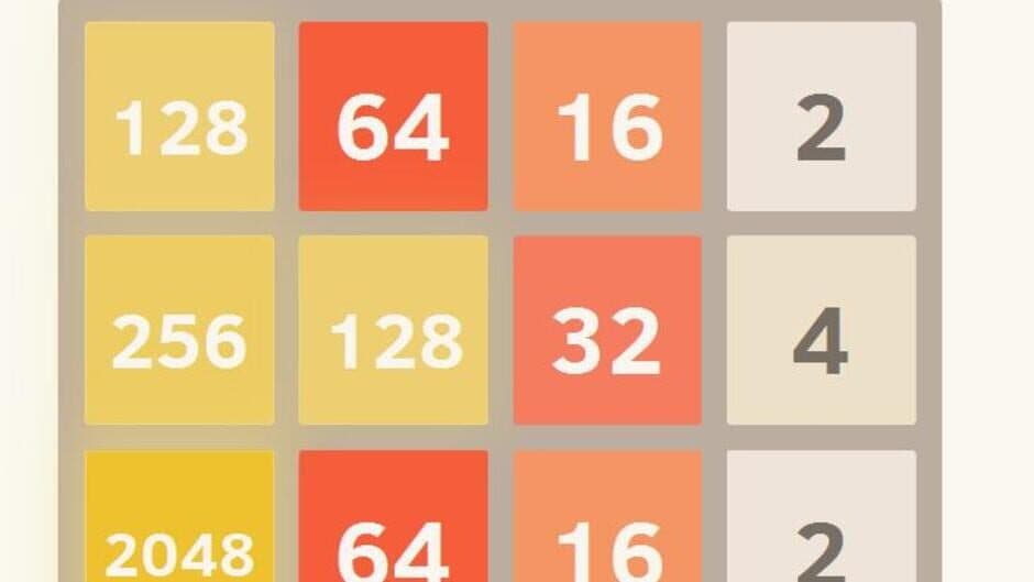 2048 screenshot
