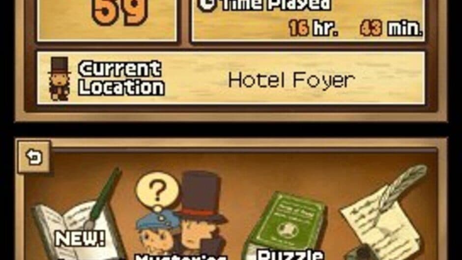 Professor Layton and the Diabolical Box screenshot