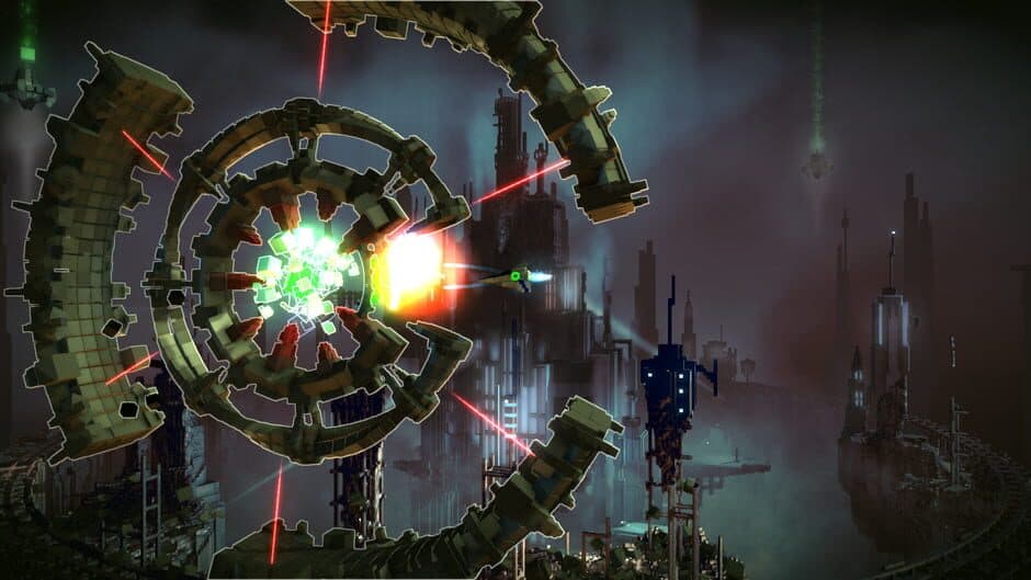 Resogun screenshot