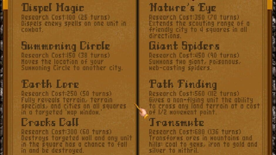 Master of Magic screenshot