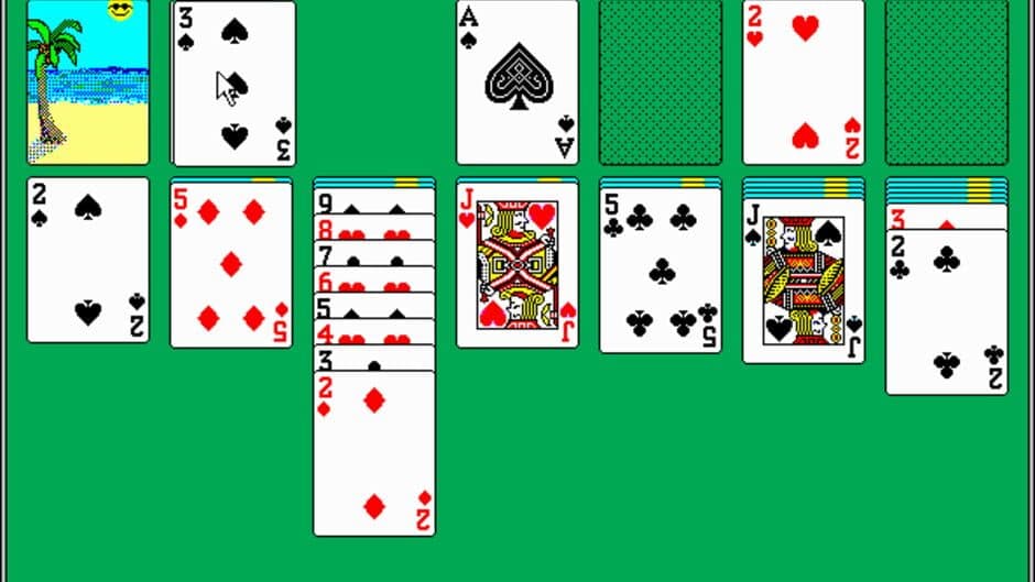 Microsoft Solitaire screenshot