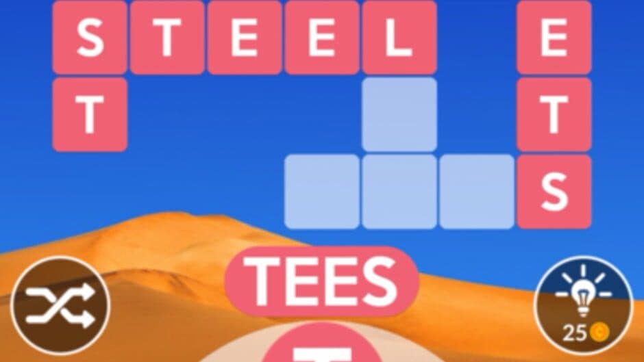 Wordscapes screenshot