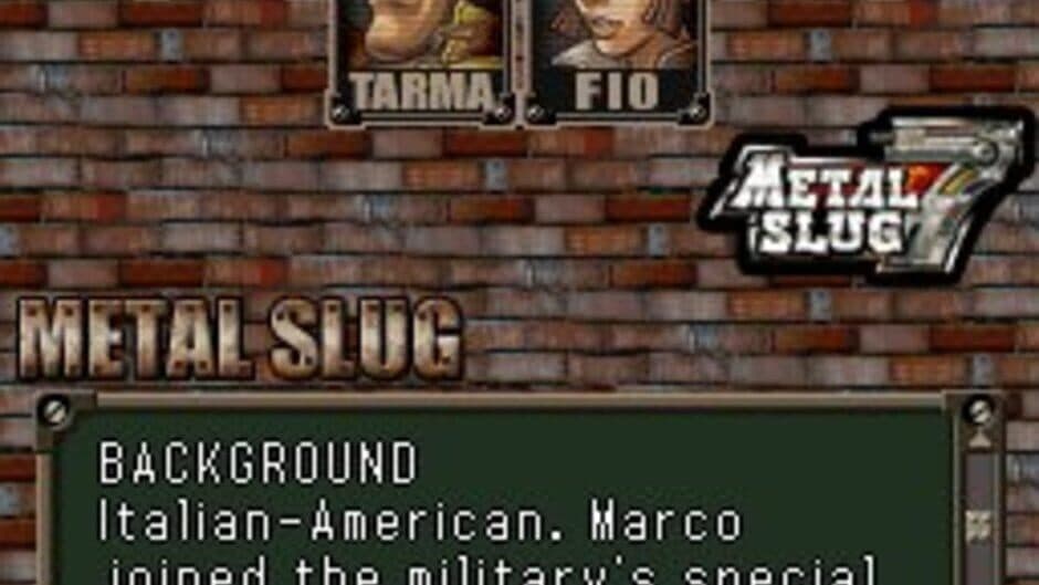 Metal Slug 7 screenshot
