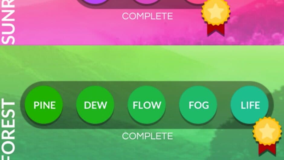 Wordscapes screenshot