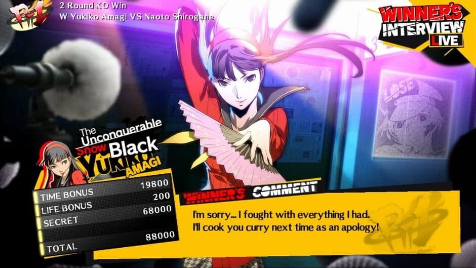 Persona 4 Arena screenshot