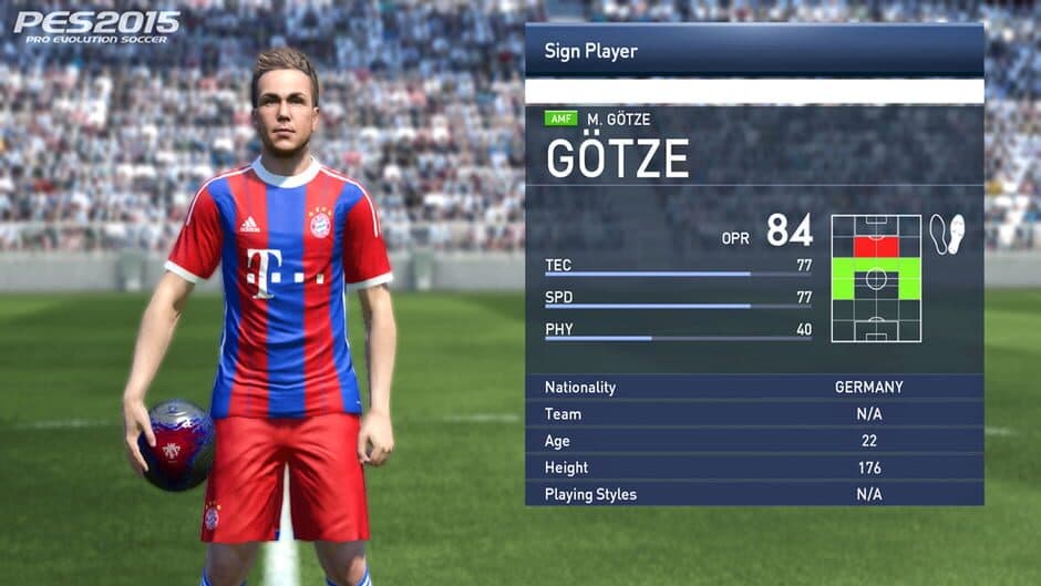 Pro Evolution Soccer 2015 screenshot