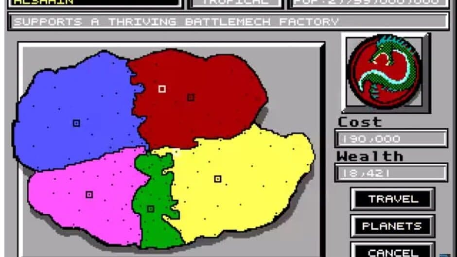 MechWarrior screenshot