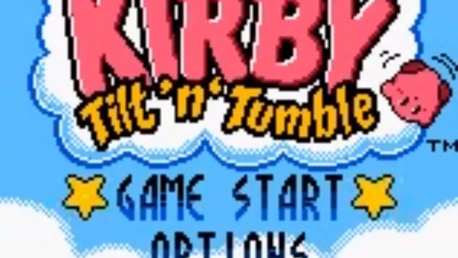 Kirby Tilt 'n' Tumble screenshot