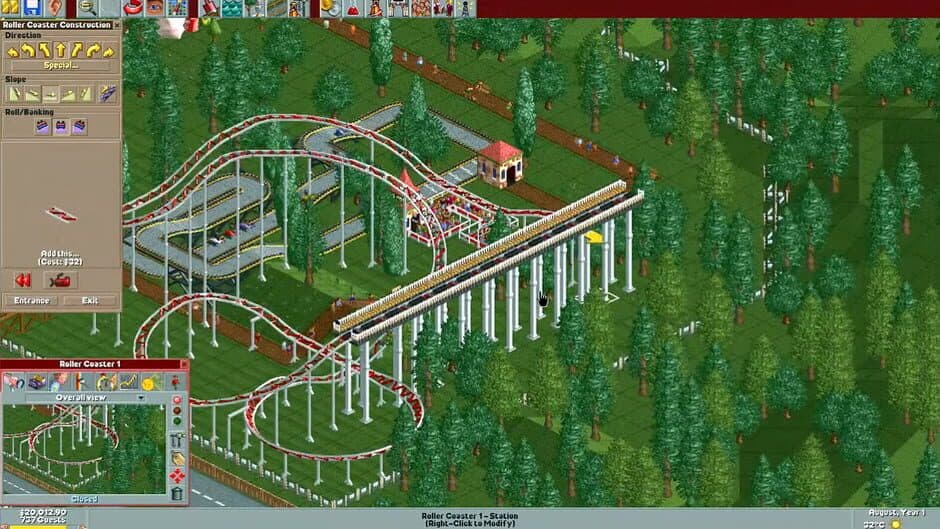 RollerCoaster Tycoon screenshot
