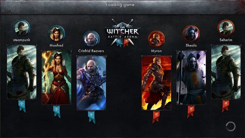 The Witcher Battle Arena screenshot