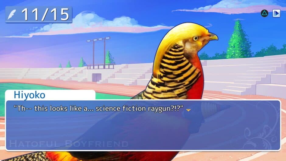 Hatoful Boyfriend screenshot