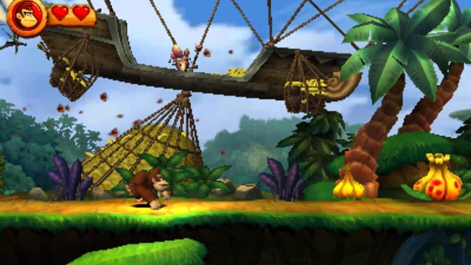 Donkey Kong Country Returns 3D screenshot