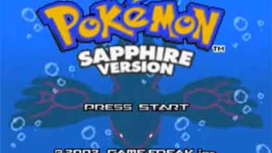 Pokémon Sapphire Version screenshot