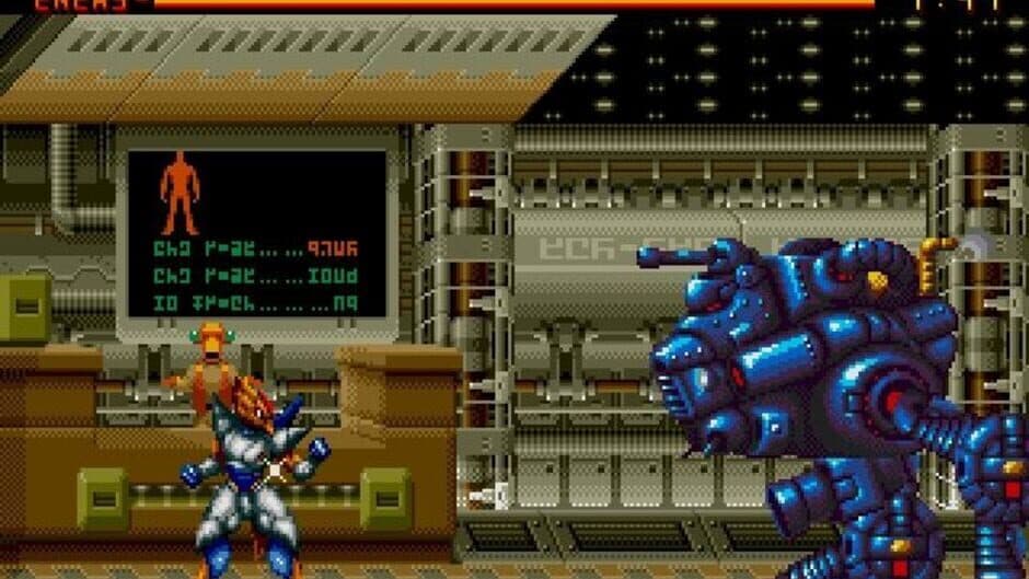 Alien Soldier screenshot