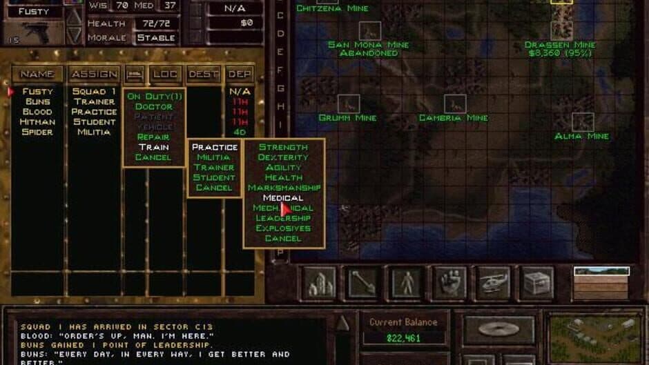 Jagged Alliance 2 screenshot